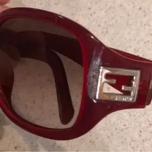 Fendi | Accessories | Fendi Tortiose Fs525 Sunglasses In Red  display picture 1
